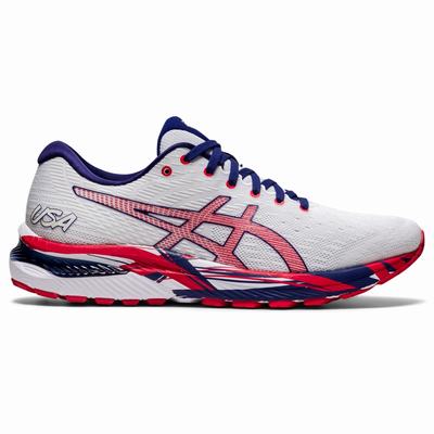 Férfi Asics Gel-Cumulus 22 Futócipő AS3567204 Fehér/Piros